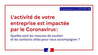 Coronavirus : mesures de soutien aux entreprises