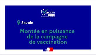 COVID19 : Montée en puissance de la campagne de vaccination
