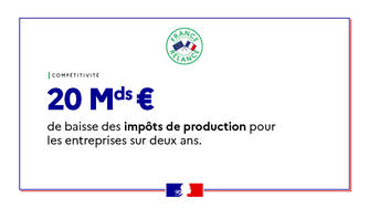 France Relance : 95 millions d’euros de baisse des impôts de production en 2021 en Savoie