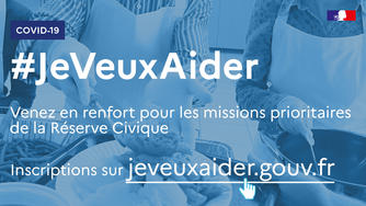 Lancement de la plateforme jeveuxaider.gouv.fr – Réserve civique COVID-19 