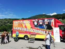 Le vaccibus présent sur le Tour de France en Savoie
