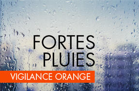 Météo : Vigilance orange Pluie-Inondation