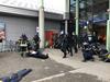 Retour en images sur l'exercice attentat organisé lundi 2 décembre en gare de Bourg Saint Maurice