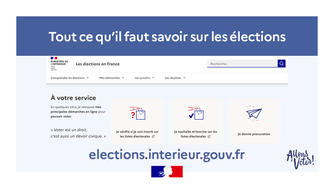 Un nouveau portail internet consacré aux élections