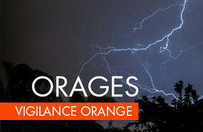 Vigilance orange orages en Savoie